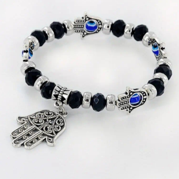 Jewelry New Hamsa Evil Eye Bracelet Poshmark